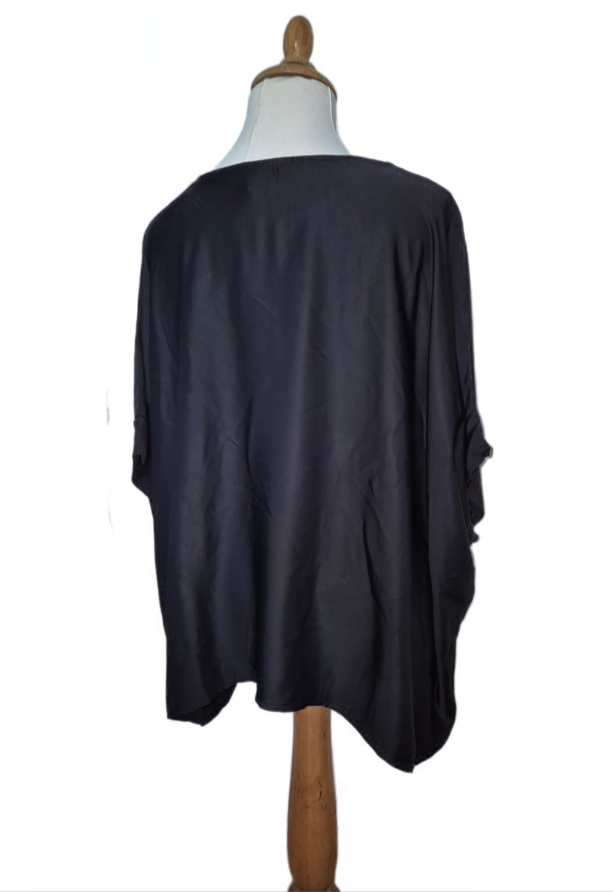 Weites leichtes Blusen Shirt für Curvy und Small