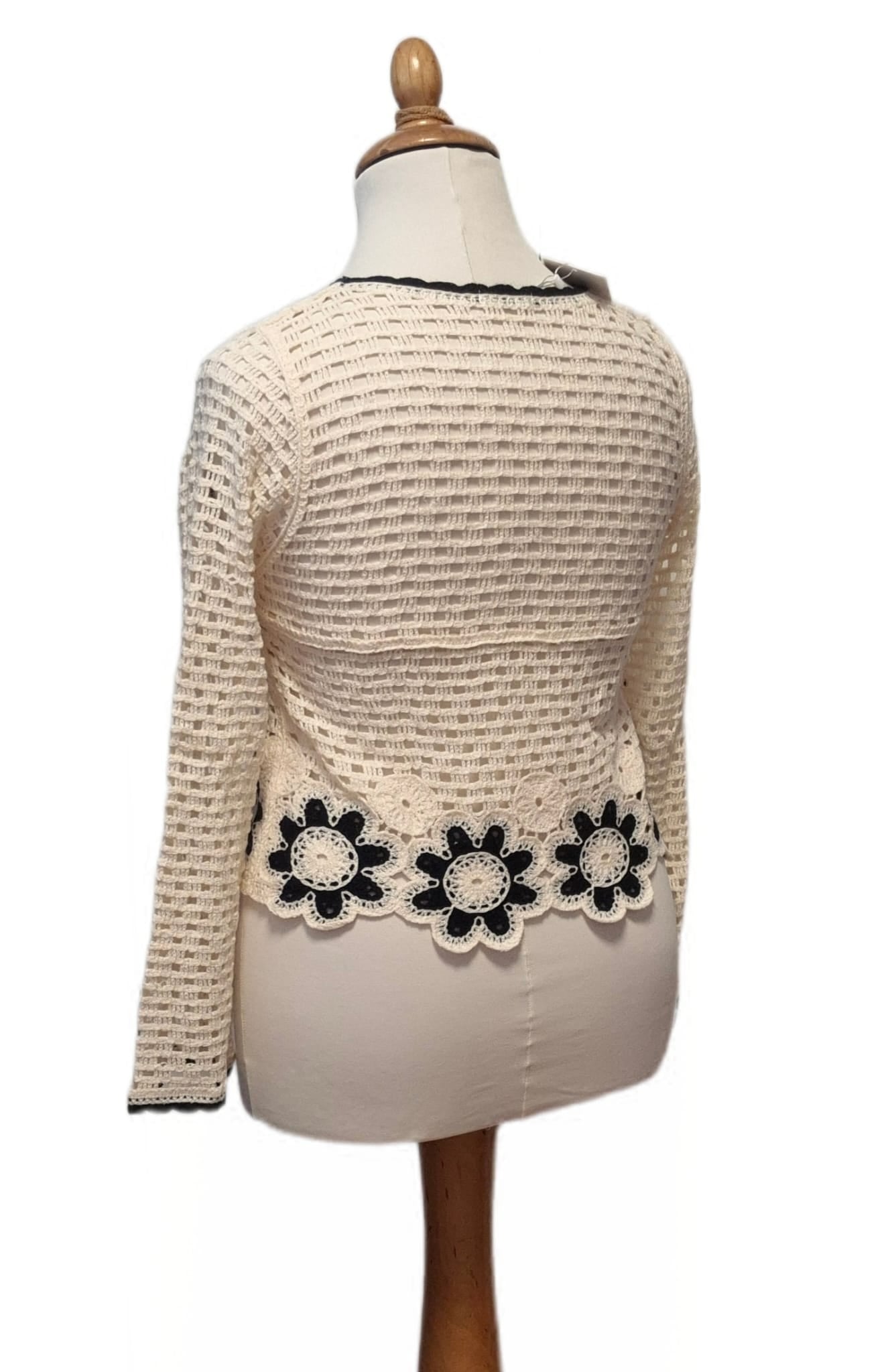 Sommer Häkeljacke Blume
