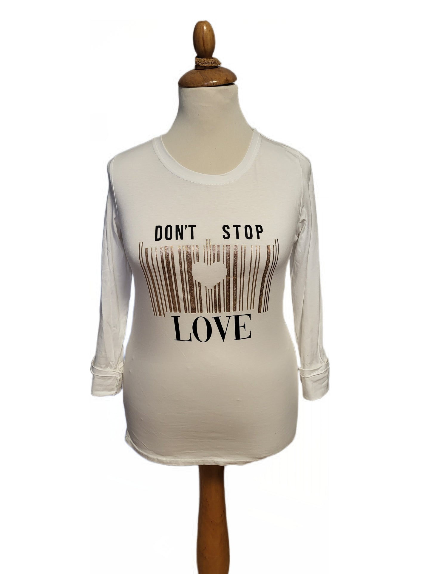 Basic Langarm Shirt Donut Stop