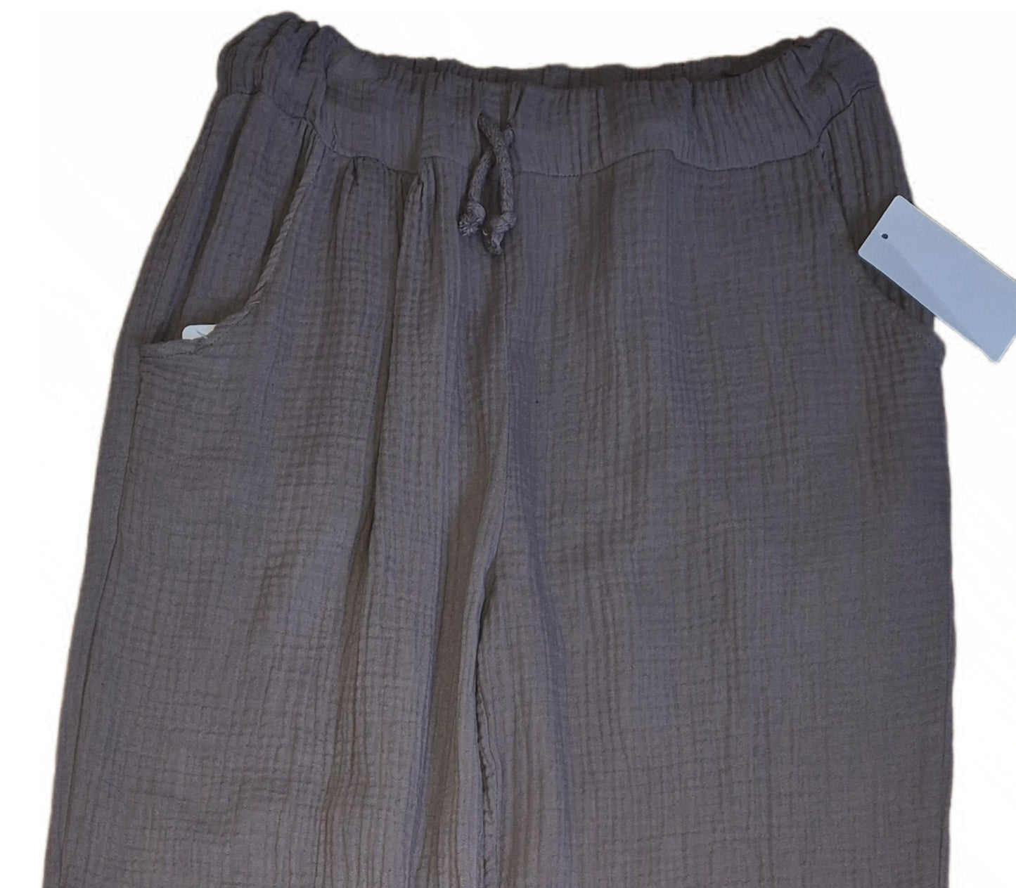 BASIC Musselin Hose in verschiedenen Farben Made in Italy