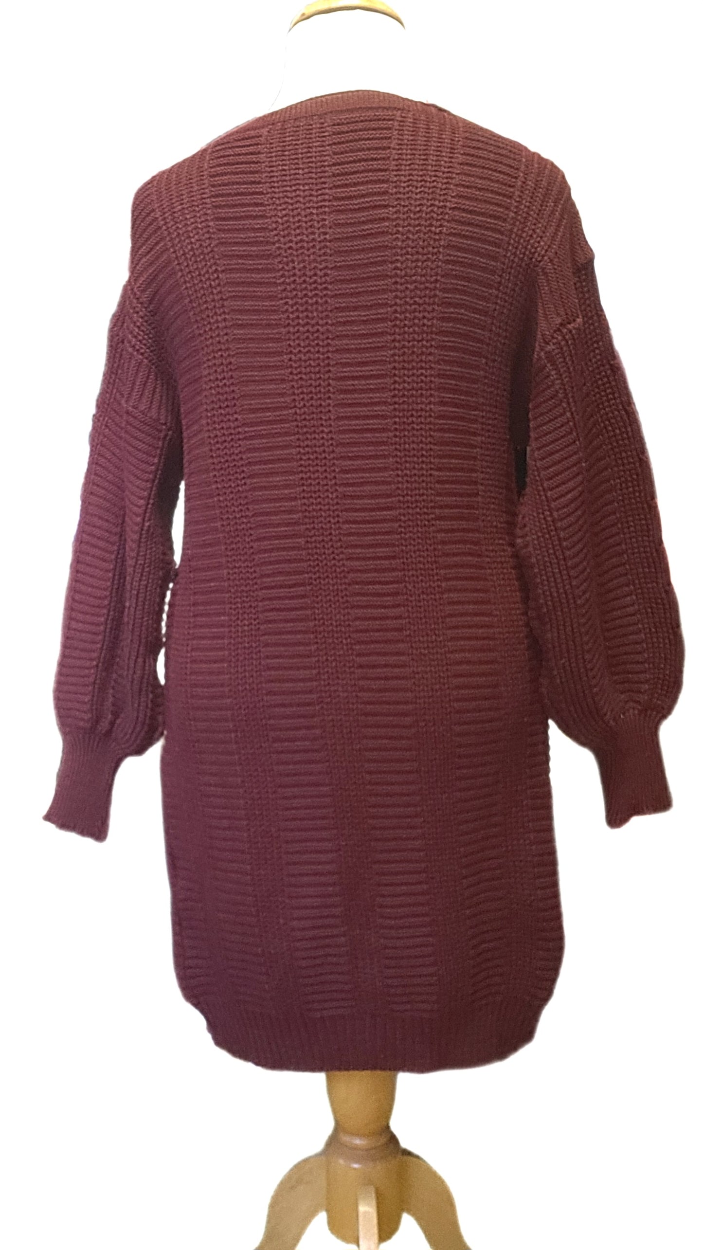 Bestseller Grob-Strickcardigan lang in verschiedenen Farben