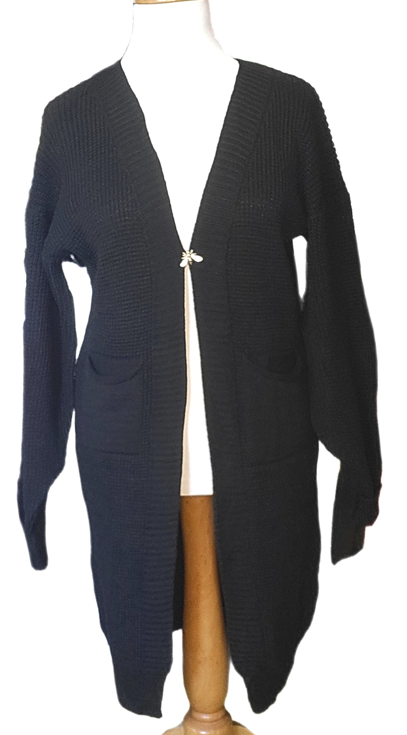Bestseller Grob-Strickcardigan lang in verschiedenen Farben