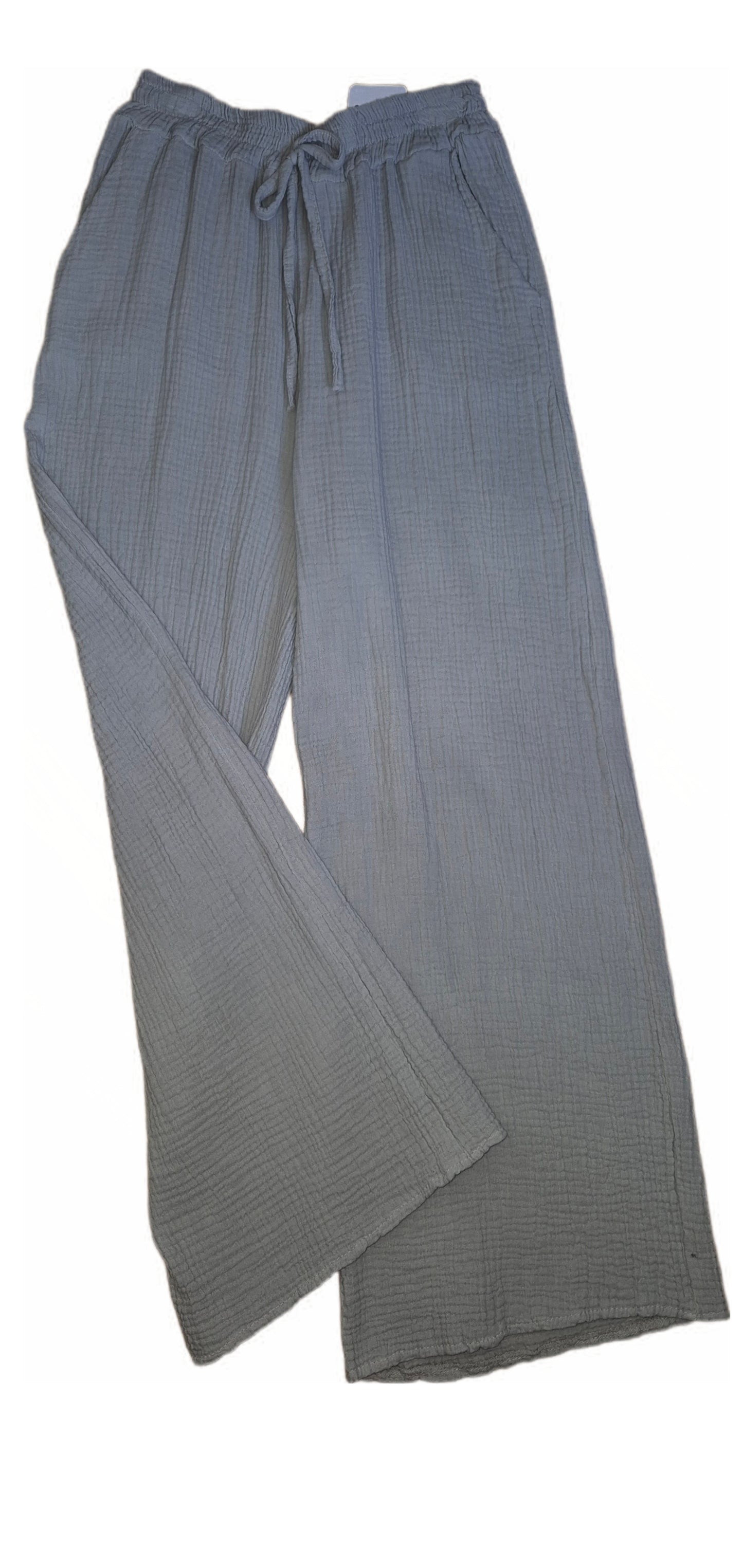 BASIC Musselin Hose in verschiedenen Farben Made in Italy