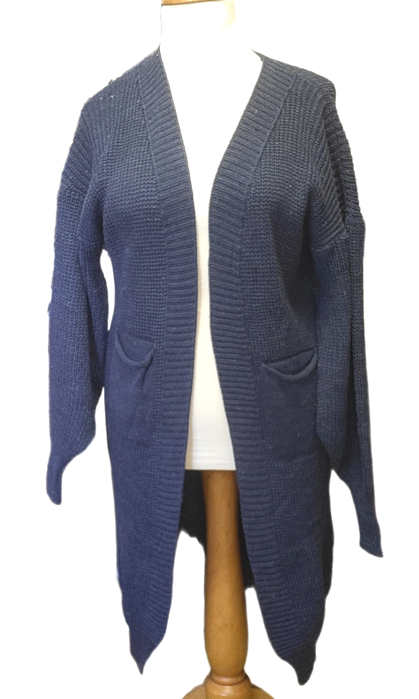Bestseller Grob-Strickcardigan lang in verschiedenen Farben