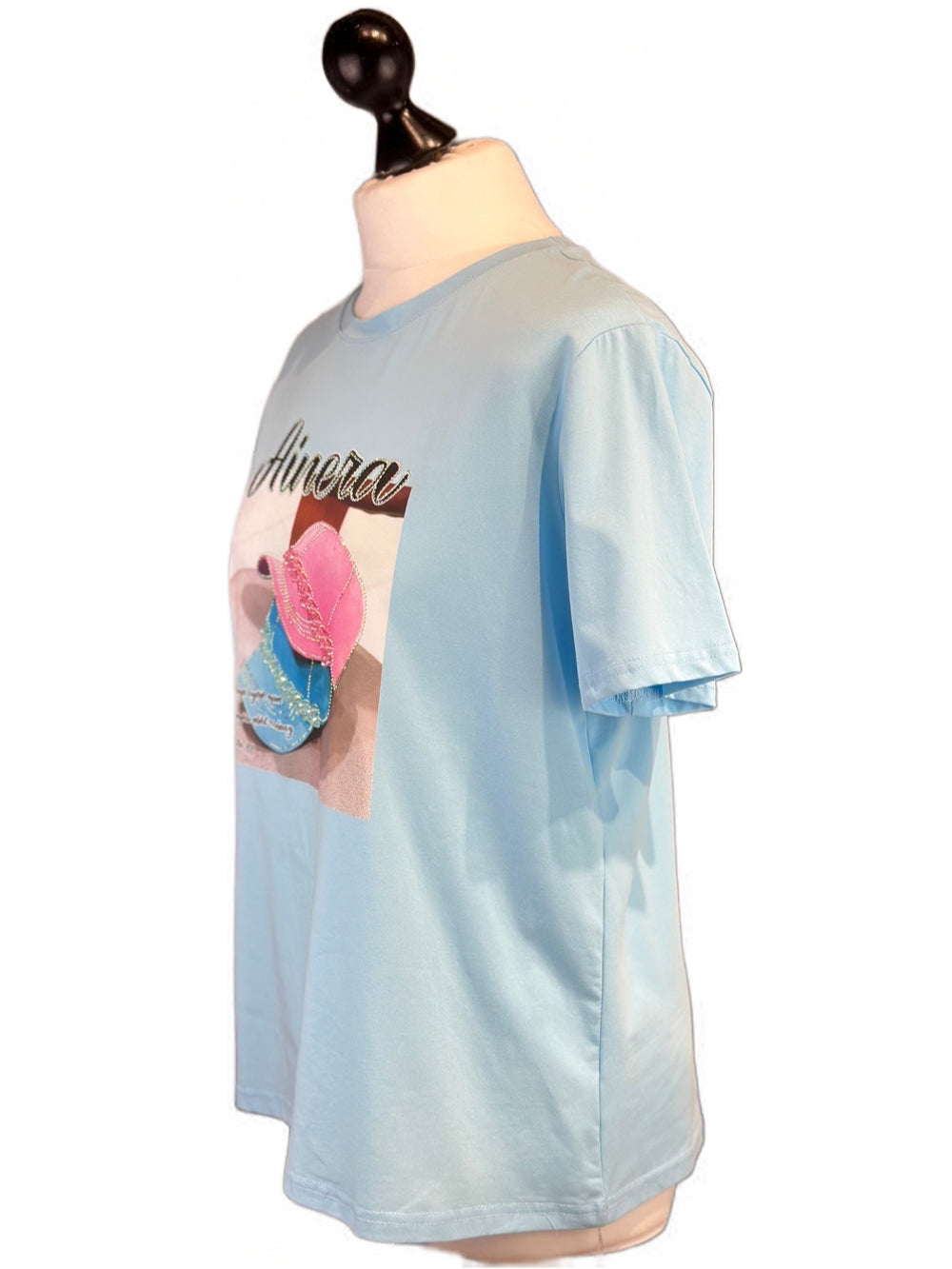 T-Shirt Basecap Ainera von Rose Mode