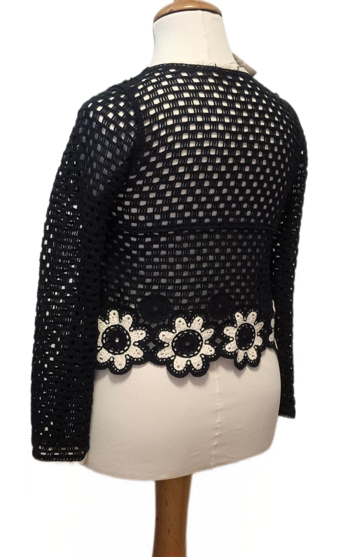Sommer Häkeljacke Blume