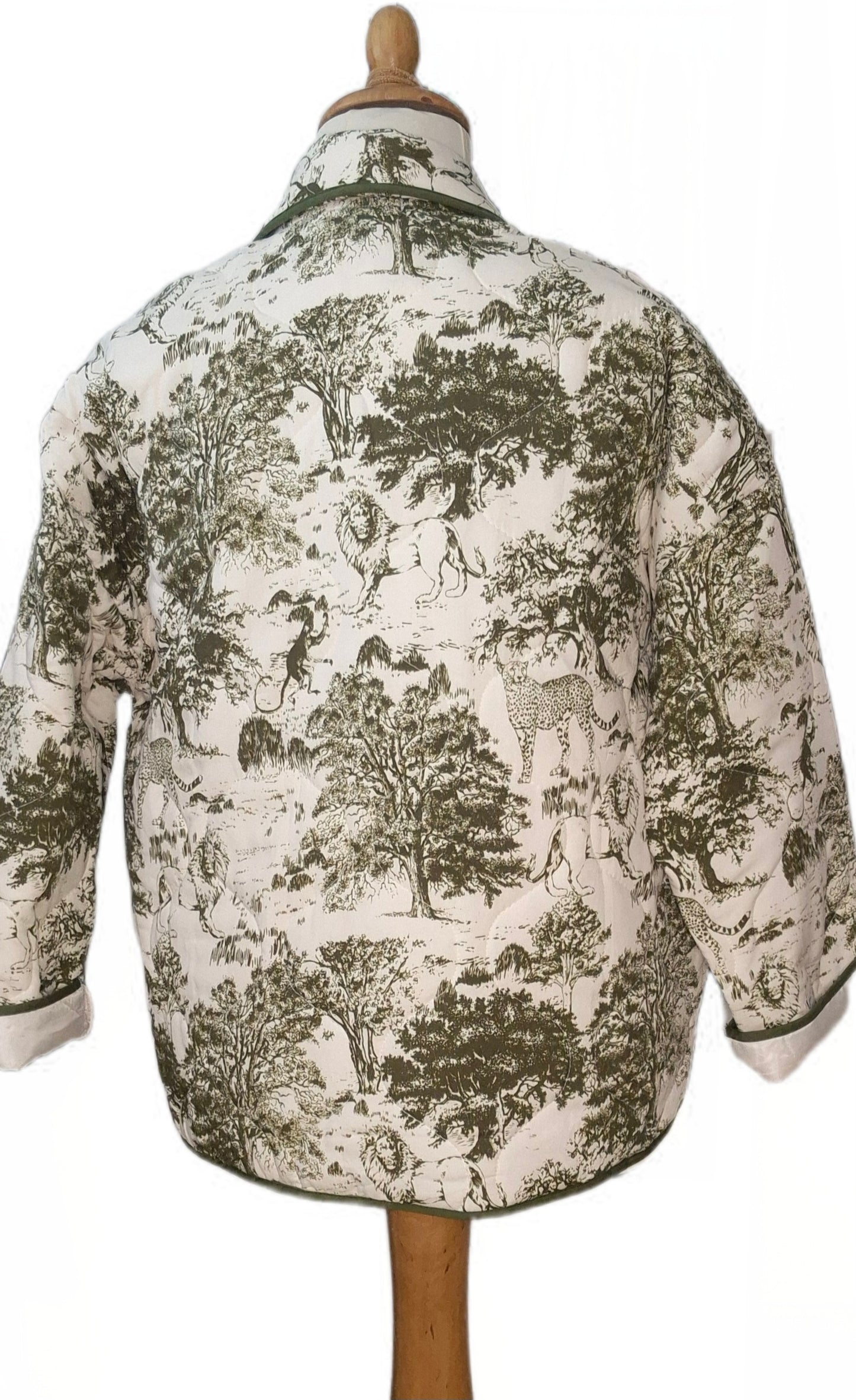 Leichte übergangs Steppjacke mit Taschen