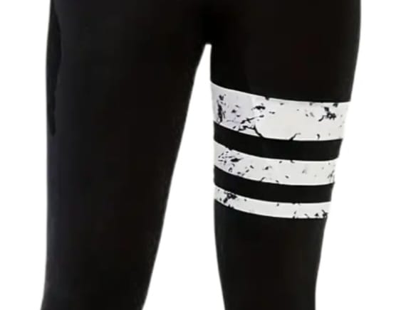 Sport und Freizeit Leggings weiße Streifen