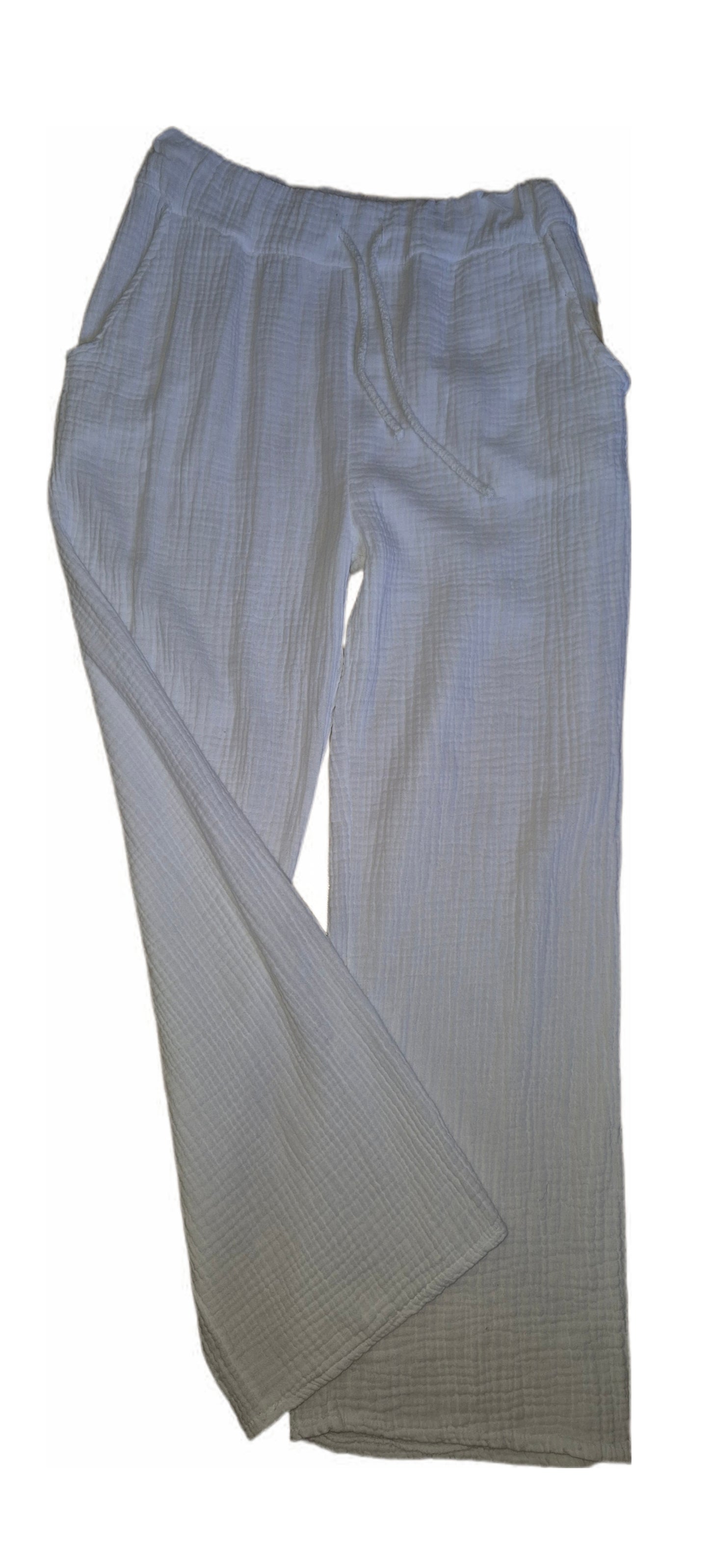 BASIC Musselin Hose in verschiedenen Farben Made in Italy