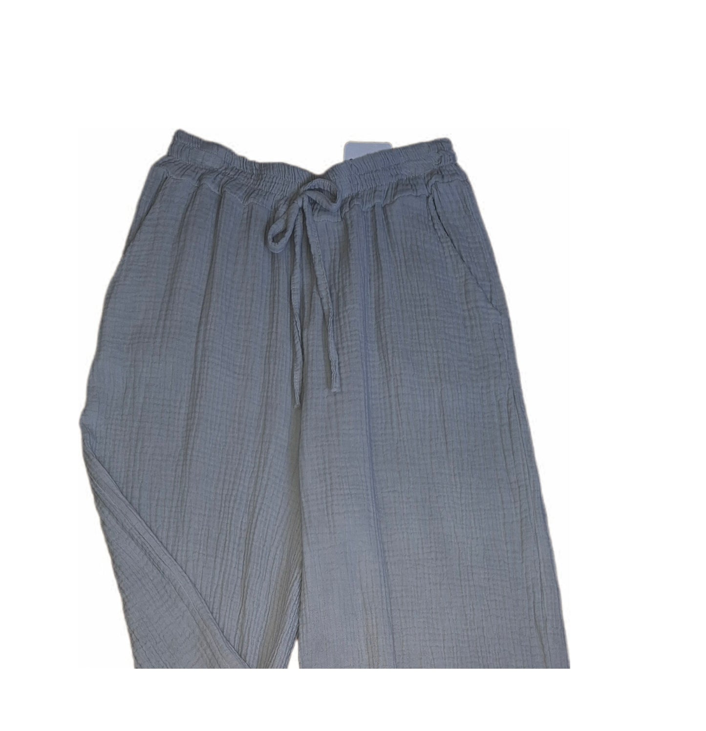 BASIC Musselin Hose in verschiedenen Farben Made in Italy