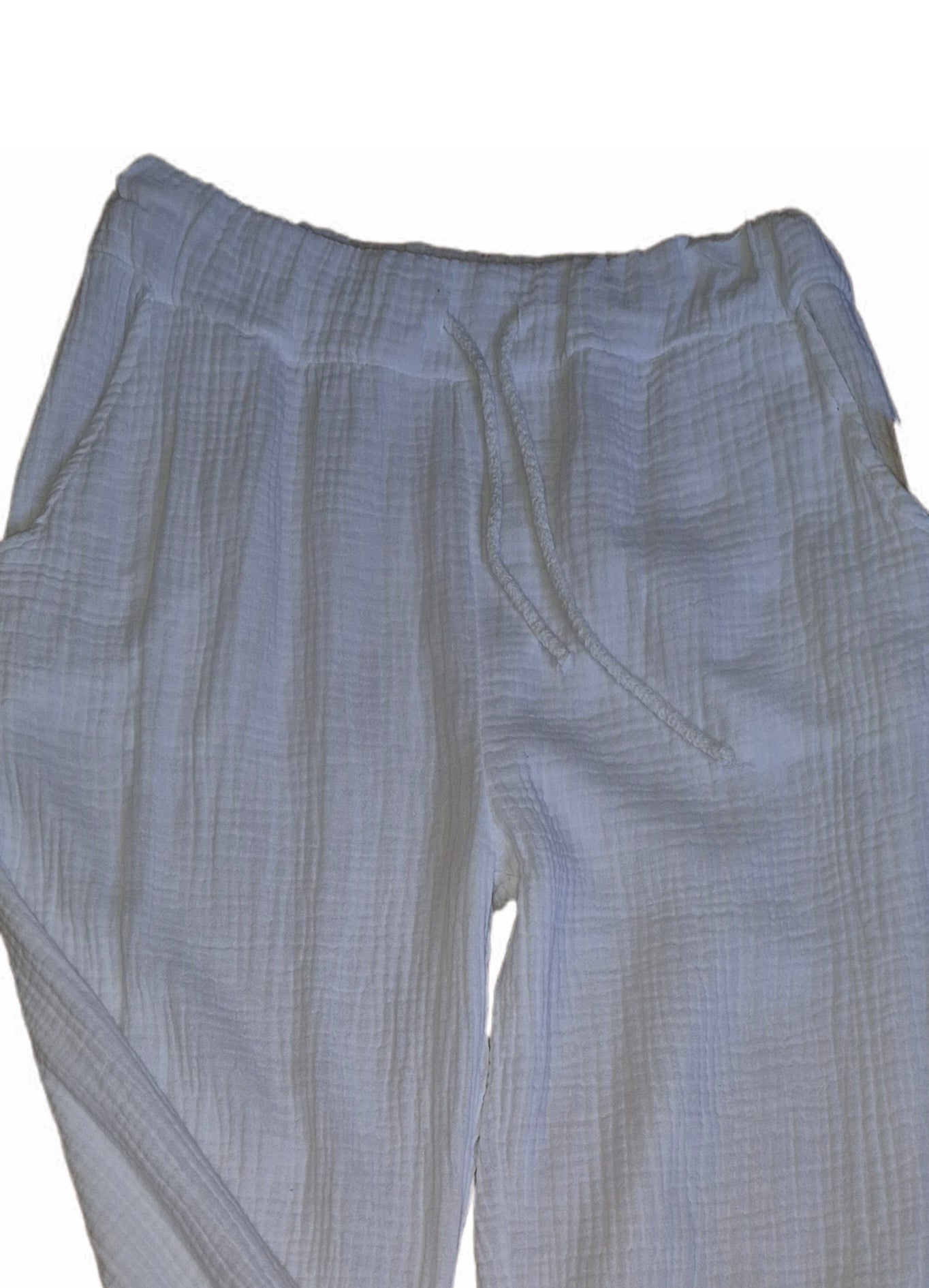 BASIC Musselin Hose in verschiedenen Farben Made in Italy