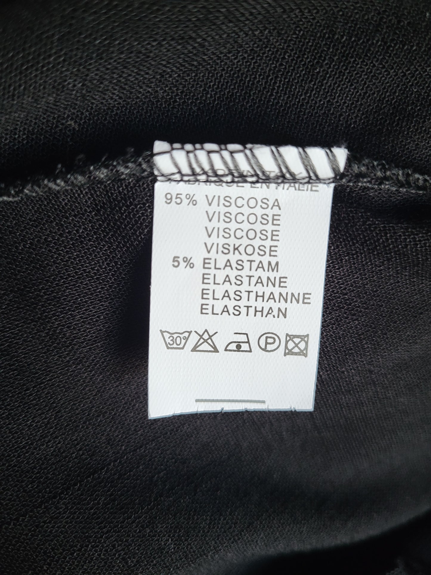 Italy Mode weite leichte Hose gerades Bein
