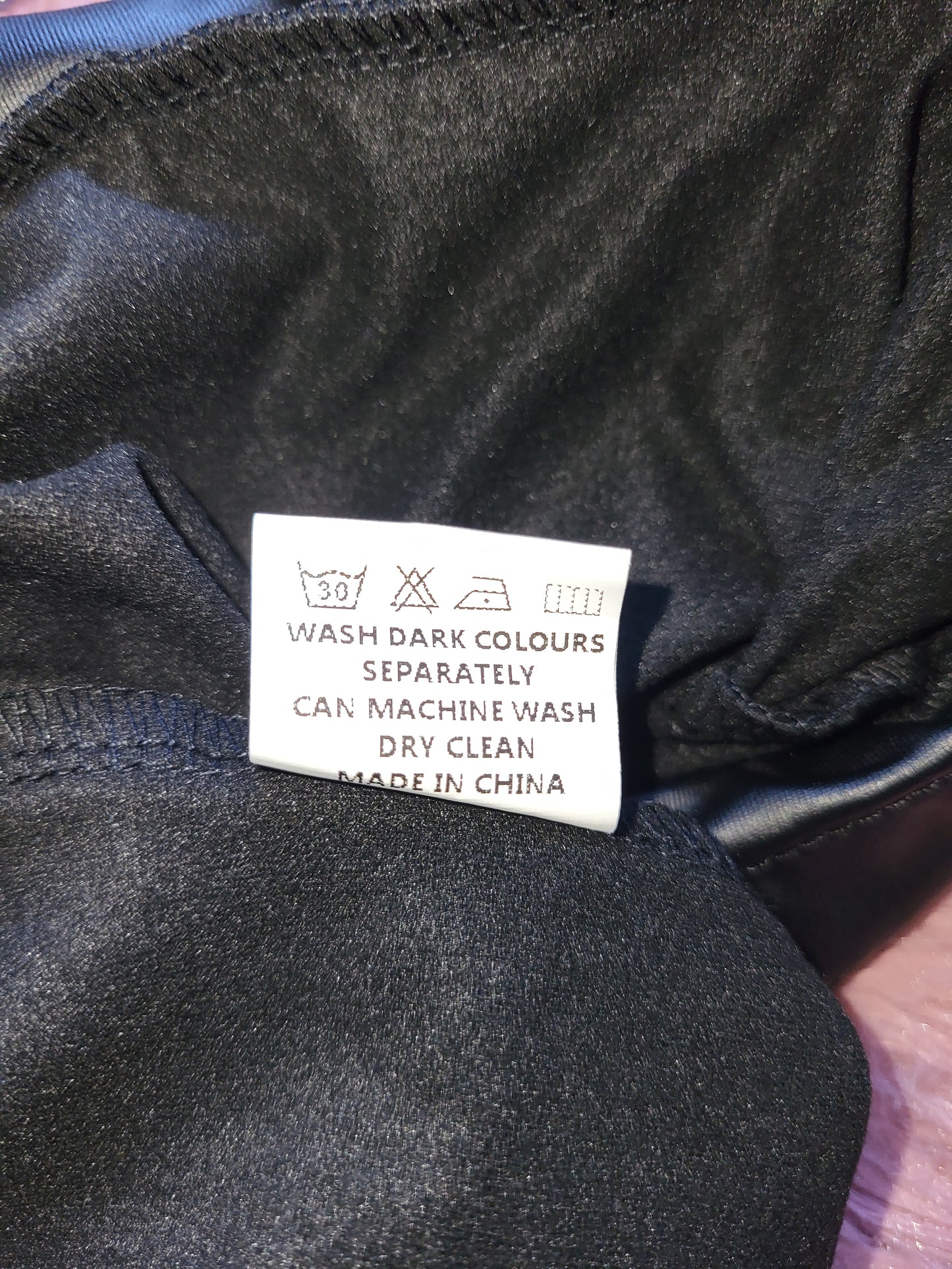 SALE PU Lederimitat Legging
