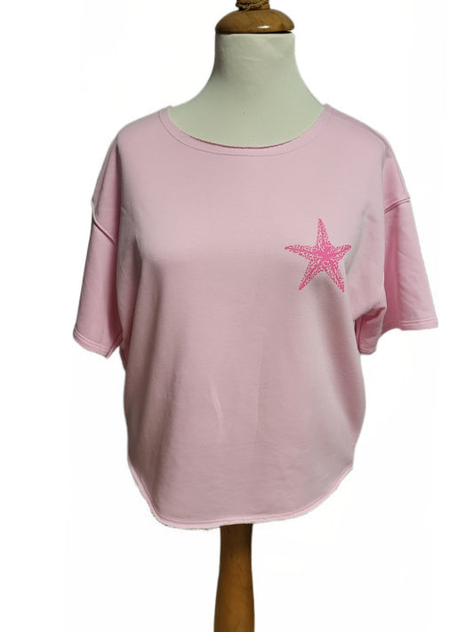 T-Shirt Stern in verschiedenen Farben