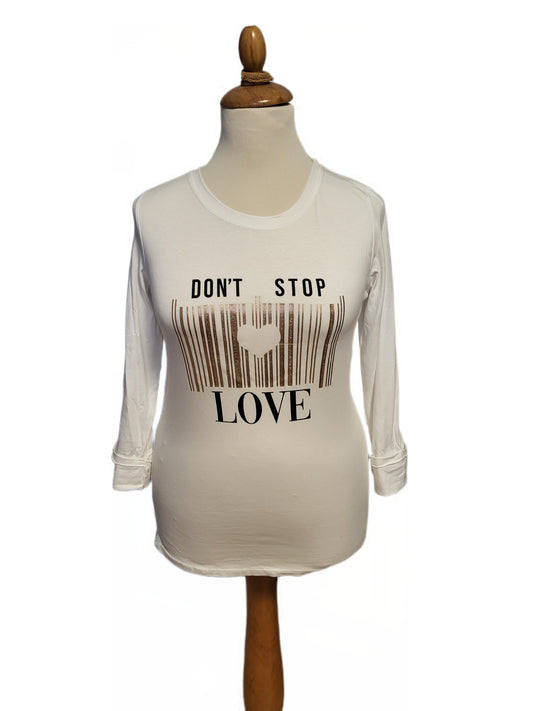 Basic Langarm Shirt Donut Stop