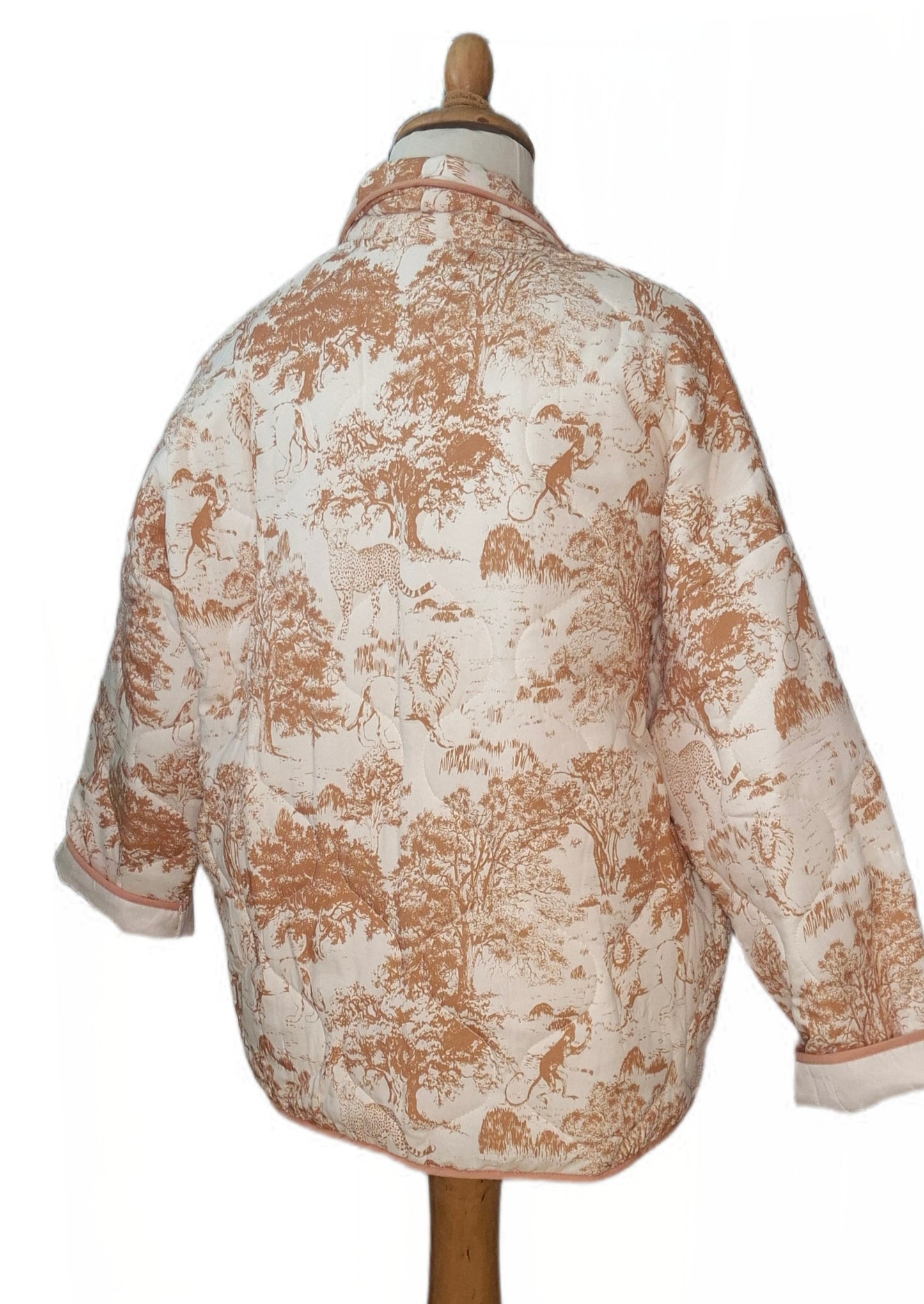 Leichte übergangs Steppjacke mit Taschen