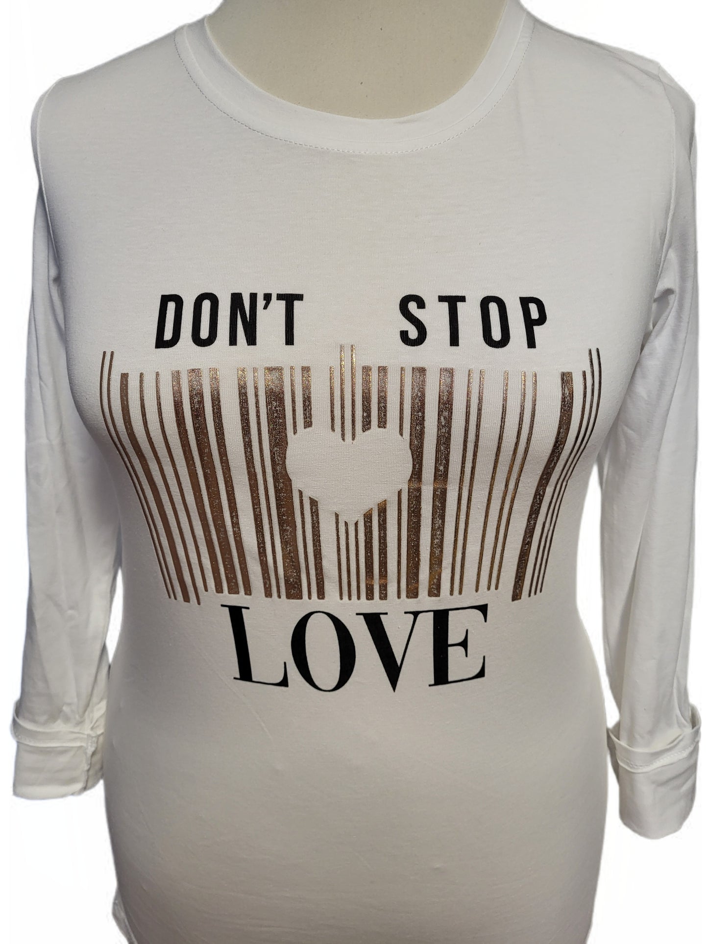 Basic Langarm Shirt Donut Stop