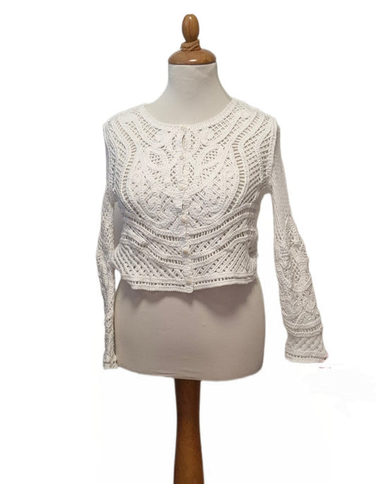 Sommer Häkeljacke Spitze