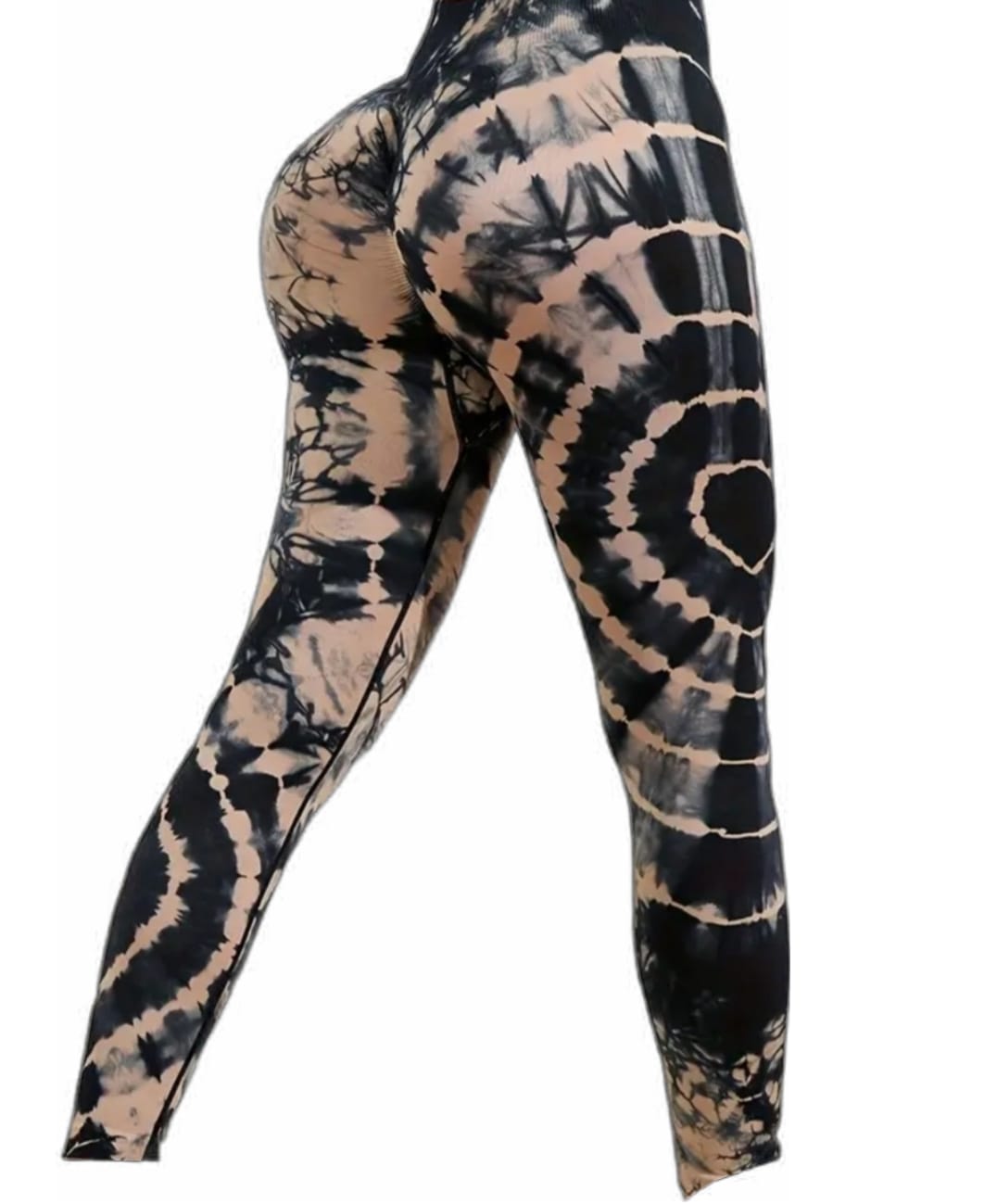 Sport und Freizeit Leggings Batikoptik