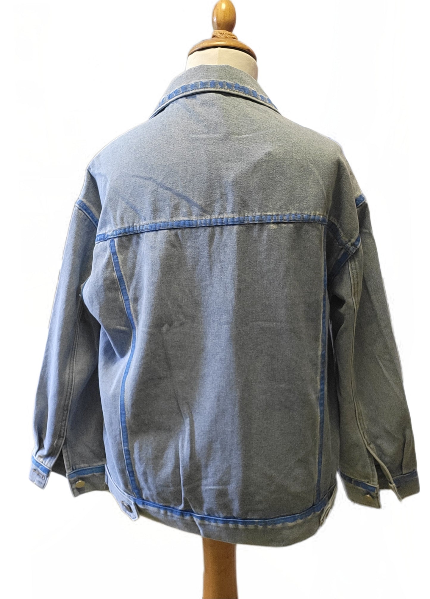 Desingner Jeansjacke Oversize