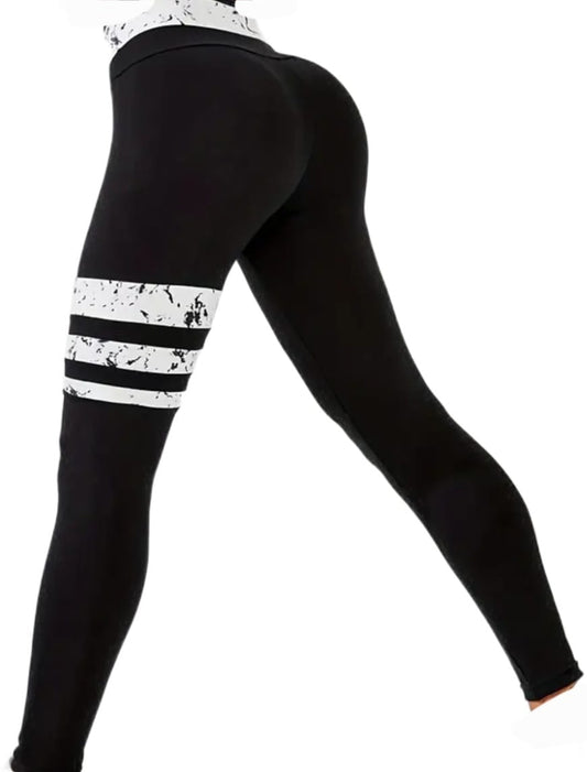 Sport und Freizeit Leggings weiße Streifen
